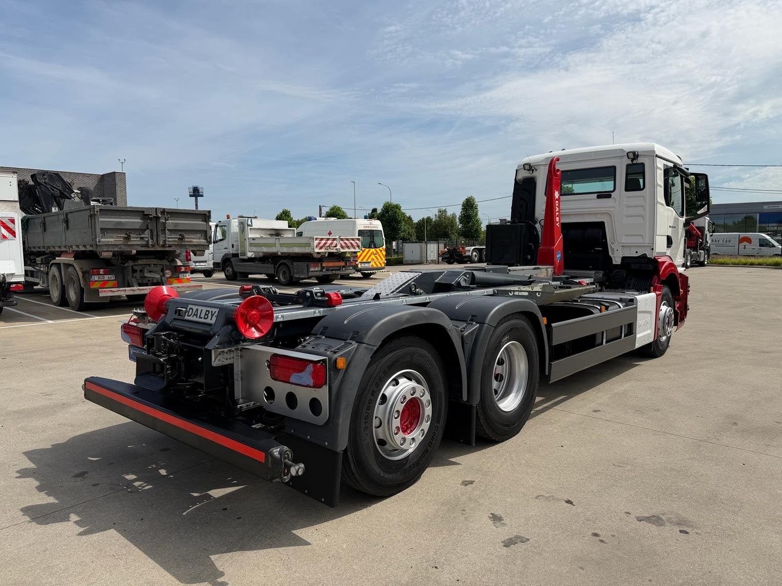 MAN TGS 26.430 - MOTOR PTO - STUUR & LIFTAS (bj 2022), Auto's, Euro 6, Wit, Bedrijf, Diesel