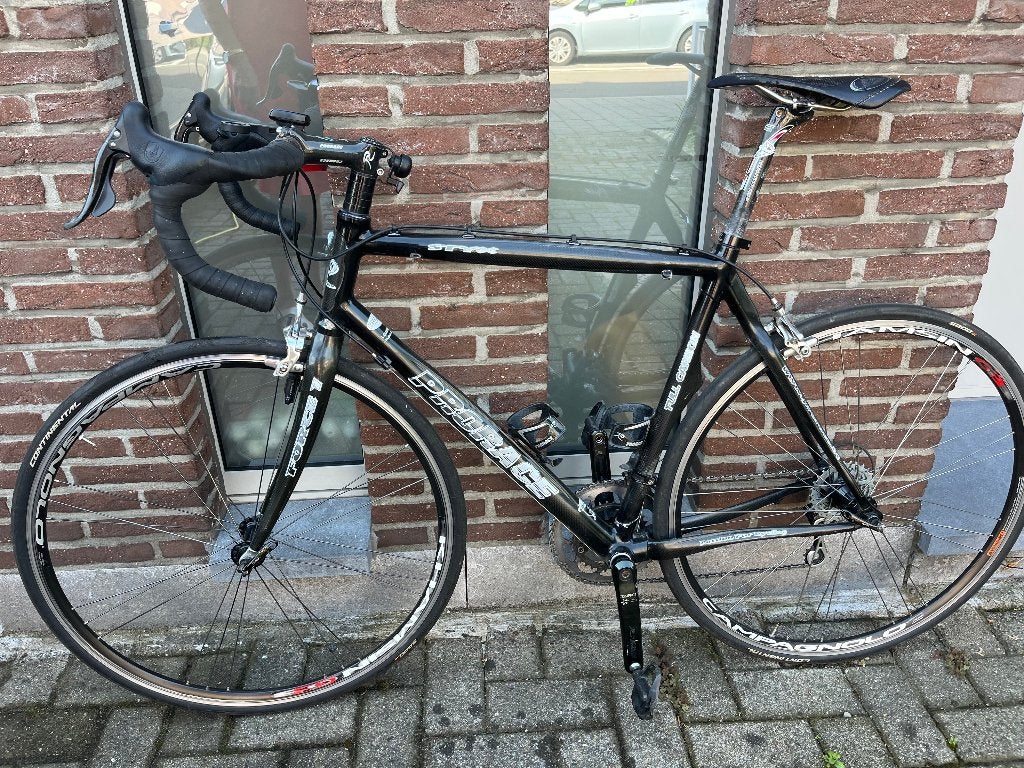 Racefiets Prorace Campagnolo, Fietsen en Brommers, Fietsen | Racefietsen, Gebruikt, Carbon, 10 tot 15 versnellingen, 53 tot 57 cm