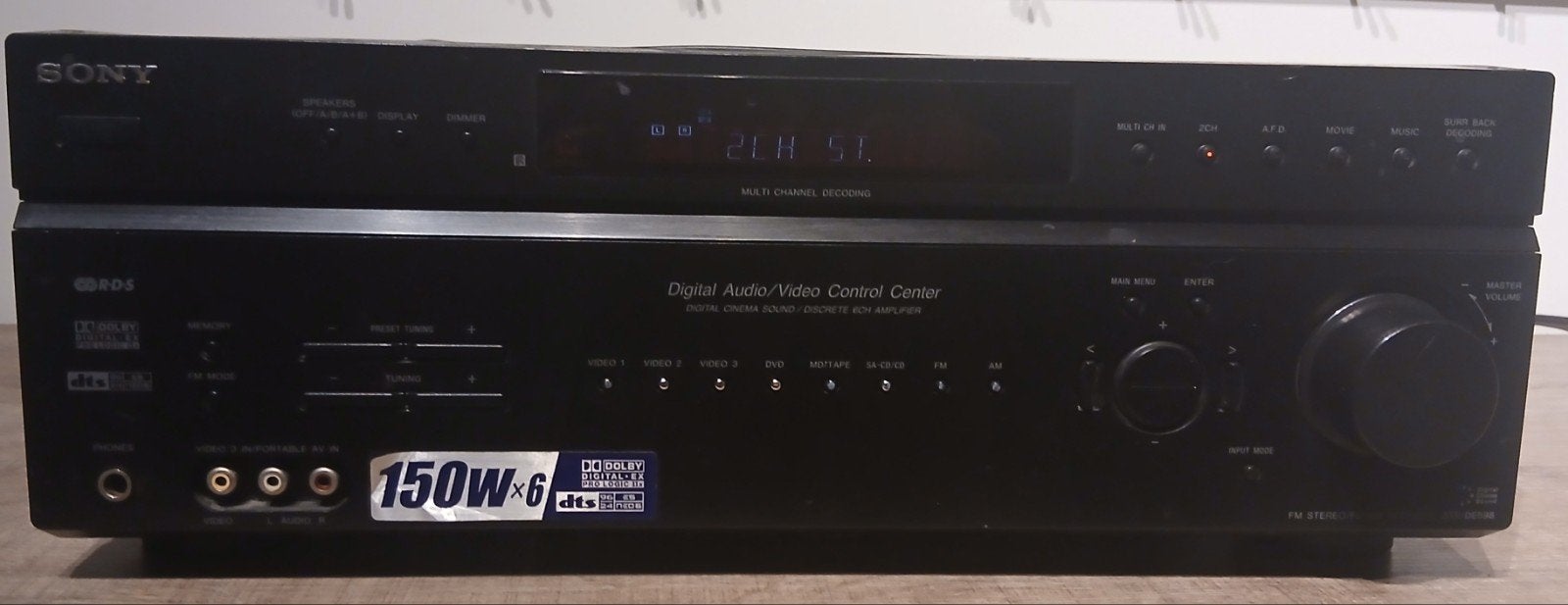 ​Sony STR-DE598 Receiver – Krachtige 6.1 Home Cinema Verster, Ophalen
