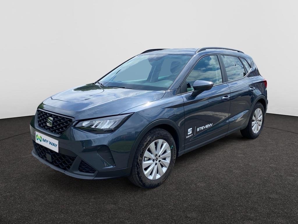 Seat Arona Arona 1.0 TSI Move! Navi DSG, Auto's, Seat, Automaat, Arona, 109 g/km, Zilver of Grijs