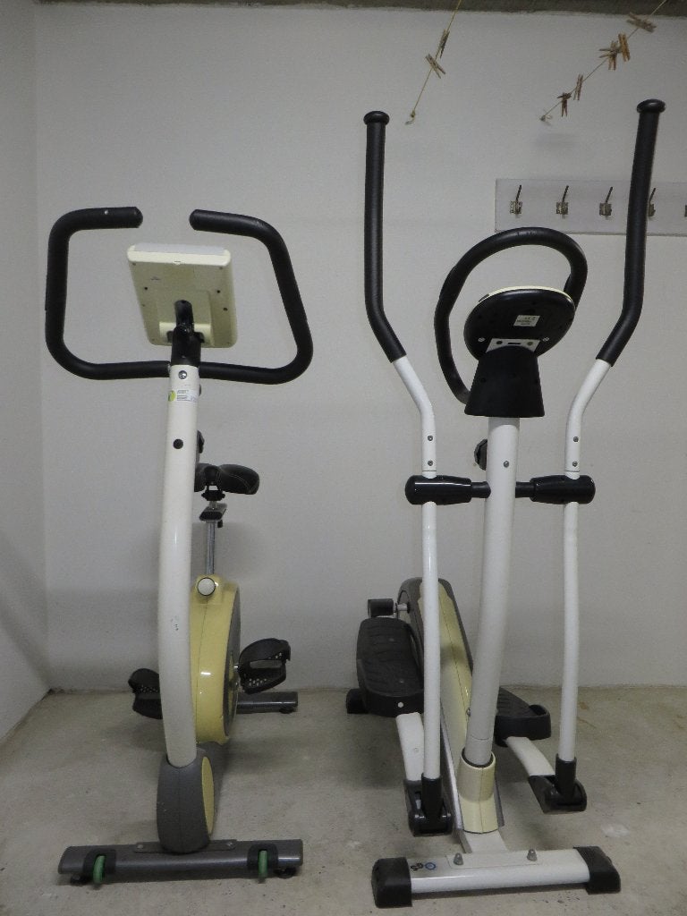 Crosstrainer X-Tract en Hometrainer tunturi GO-30, Ophalen