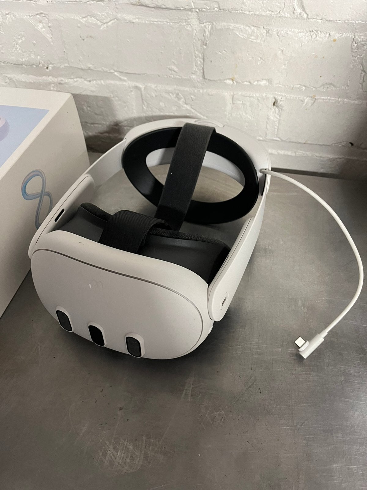 Lunettes VR Meta Quest 3 Elite, Consoles de jeu & Jeux vidéo, Virtual Reality, Enlèvement, Comme neuf, Lunettes VR