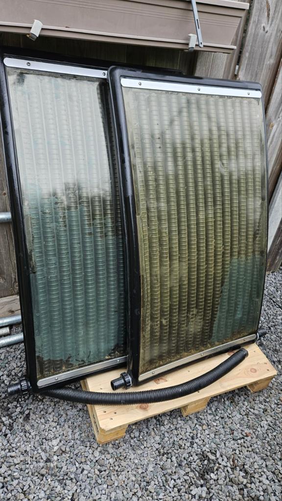 Zonnepanelen voor zwembad, Ophalen