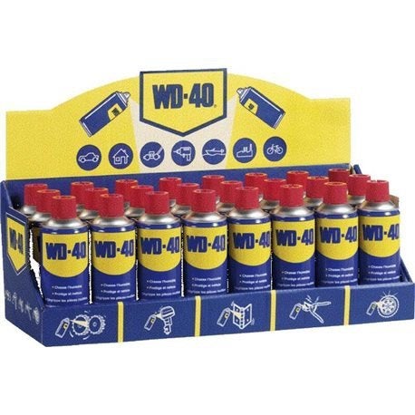WD 40 - DE 175 ML
Ventes minimes
15 pièces

multiple, Enlèvement ou Envoi