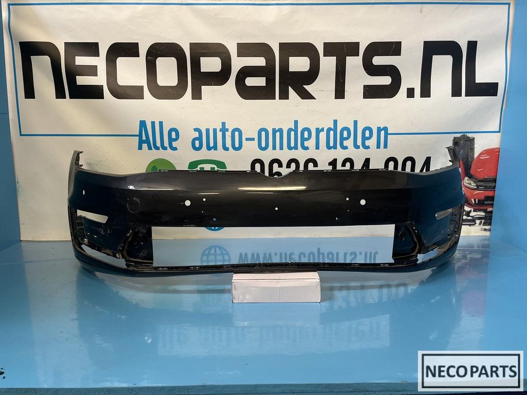VOLKSWAGEN GOLF 7 GTE FACELIFT BUMPER VOORBUMPER ORIGINEEL, Gebruikt, -, Volkswagen, -