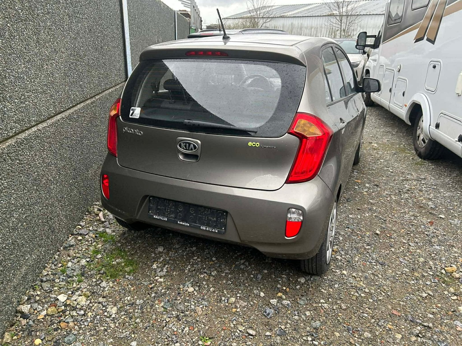 Kia picanto, Auto's, Zwart, Bruin, Handgeschakeld, 5 deurs