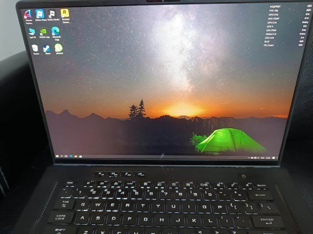 ASUS ROG Zephyrus M16 | RTX 3070 | 2TB Samsung 970 Evo Plus, Ophalen of Verzenden, Qwerty, SSD