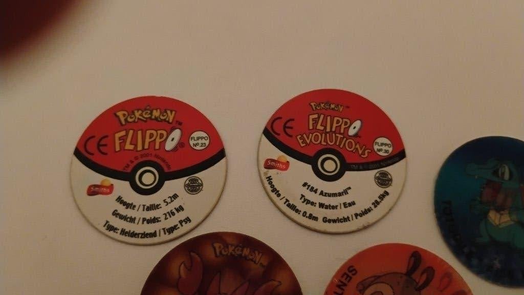 Flippo pokemon, Ophalen, Cheetos 24 Game, Losse flippo's