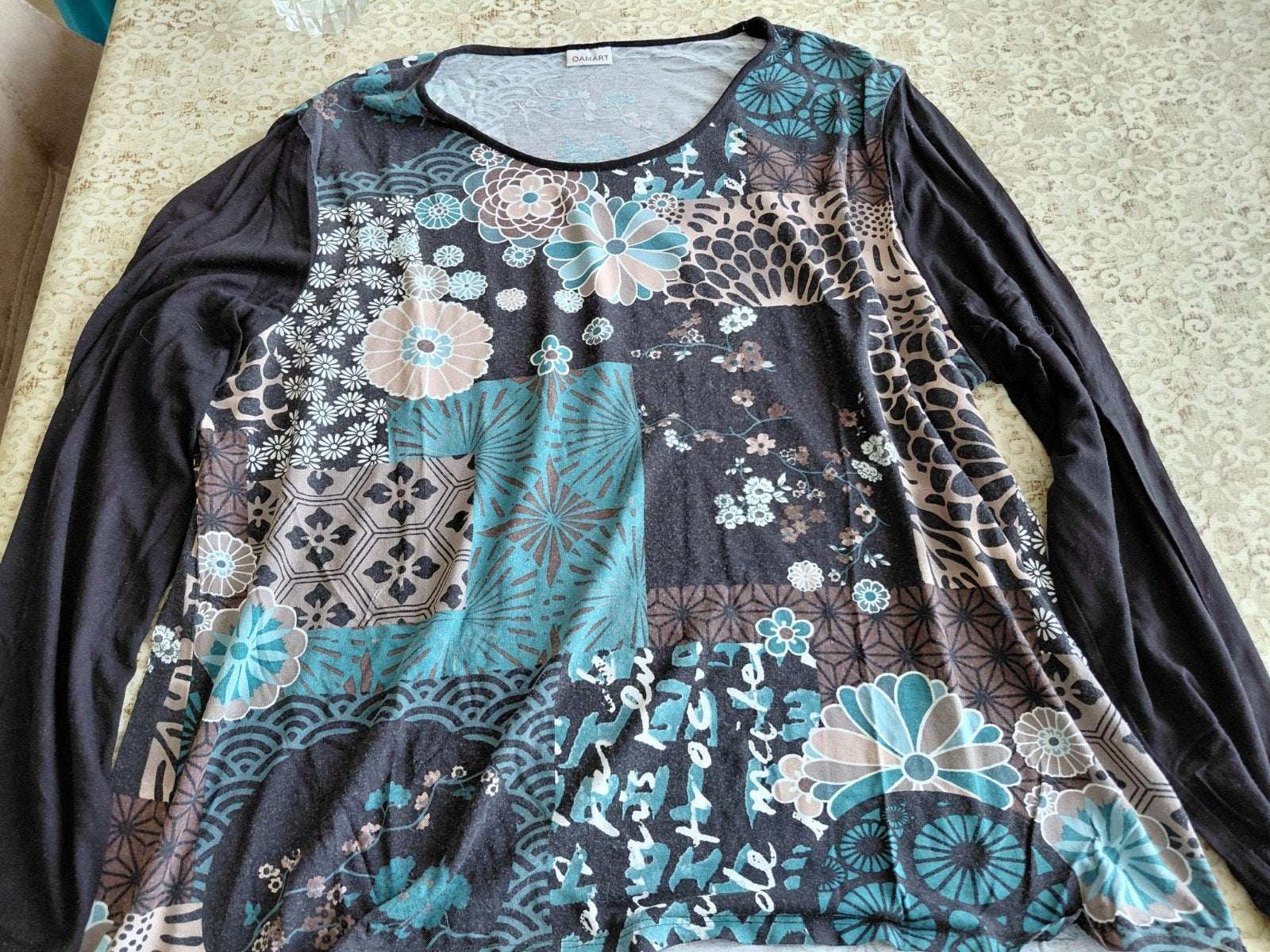 Damart dames shirt met lange mouwen., Enlèvement