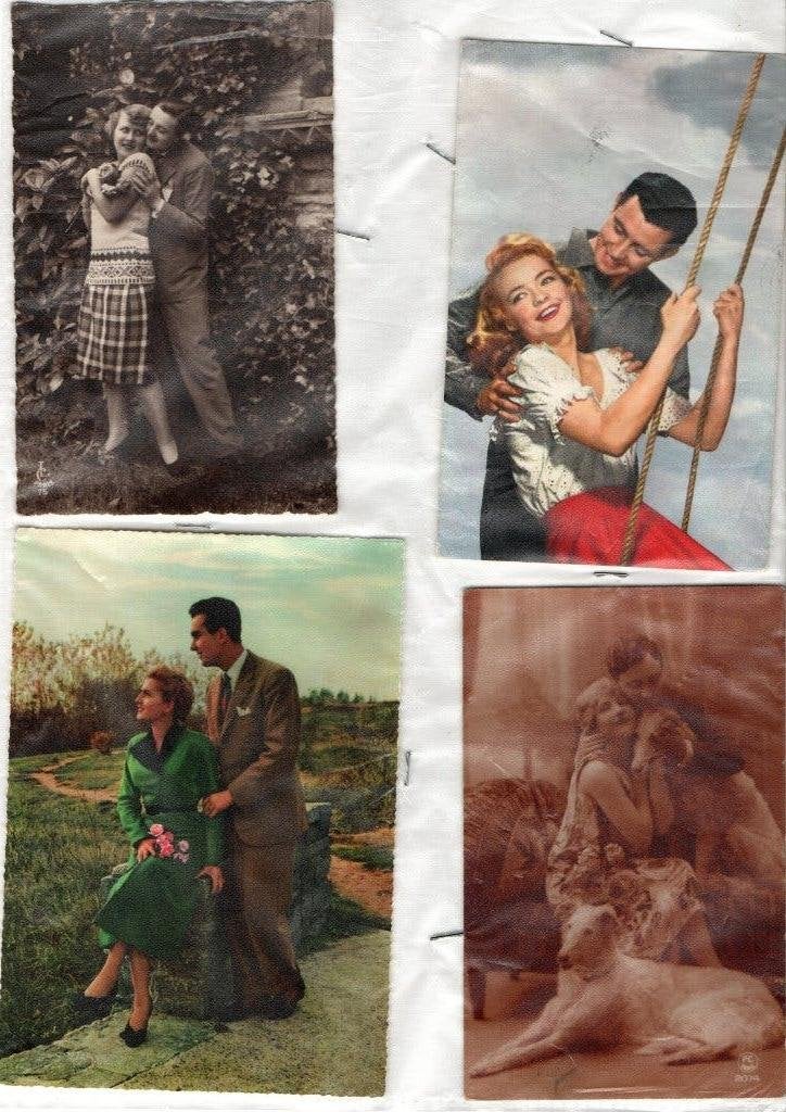 CARTES DE VŒUX ANCIENNES ET FANTASTIQUES, Envoi, Comme neuf