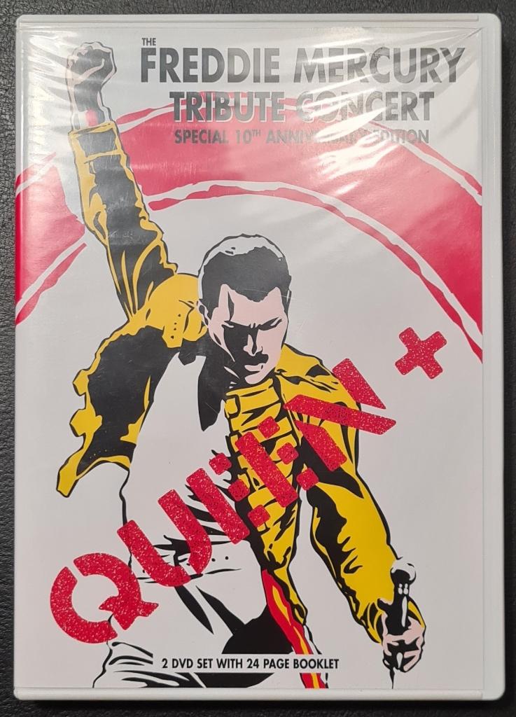 QUEEN++ - Freddie Mercury tribute concert 10th anniv. 2x DVD, Cd's en Dvd's, Vanaf 16 jaar, Verzenden, Zo goed als nieuw, Muziek en Concerten