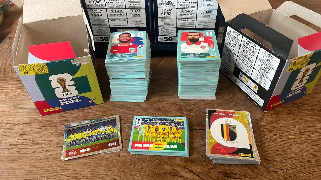 Panin Wk 2026 Dubbele Stickers - Fifa World Cup -, Enlèvement ou Envoi, Autocollant