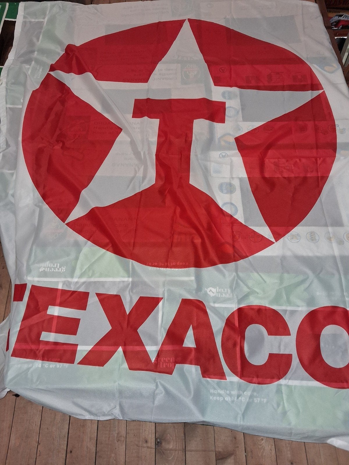 Texaco vlag en vlaggenwimpel, Diversen, Ophalen of Verzenden
