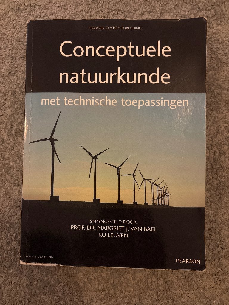 Conceptuele natuurkunde, Boeken, Ophalen, Gelezen