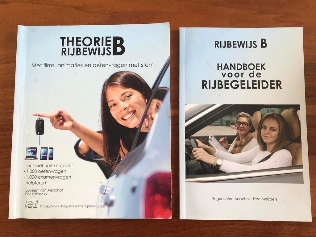 Theorie rijbewijs B + handboek voor de begeleider, Boeken, Ophalen of Verzenden, Zo goed als nieuw, Algemeen