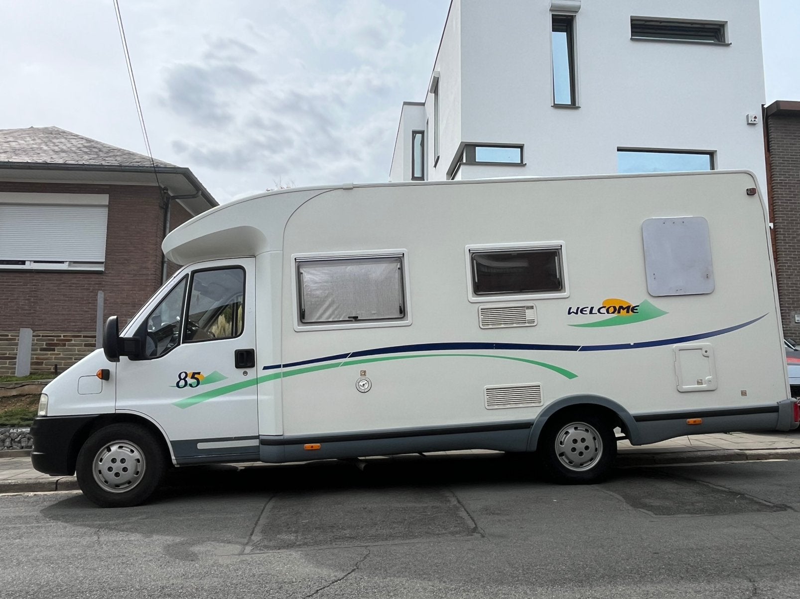Camping car CHAUSSON/ FIAT DUCATO 2.3 DIESEL – 4 PLACES, Caravanes & Camping, Fiat, Chausson, Diesel, Particulier