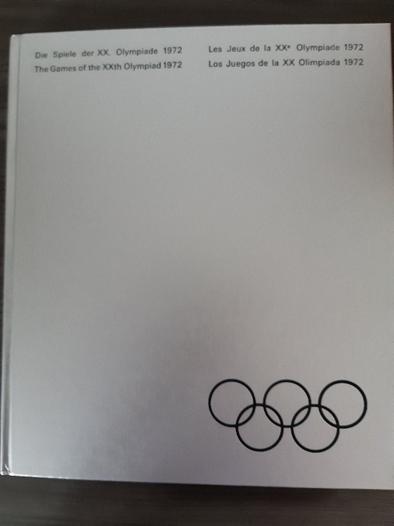 Officieel Boek Olympische Spelen, Munich, 1972, Boeken, Ophalen of Verzenden, Zo goed als nieuw