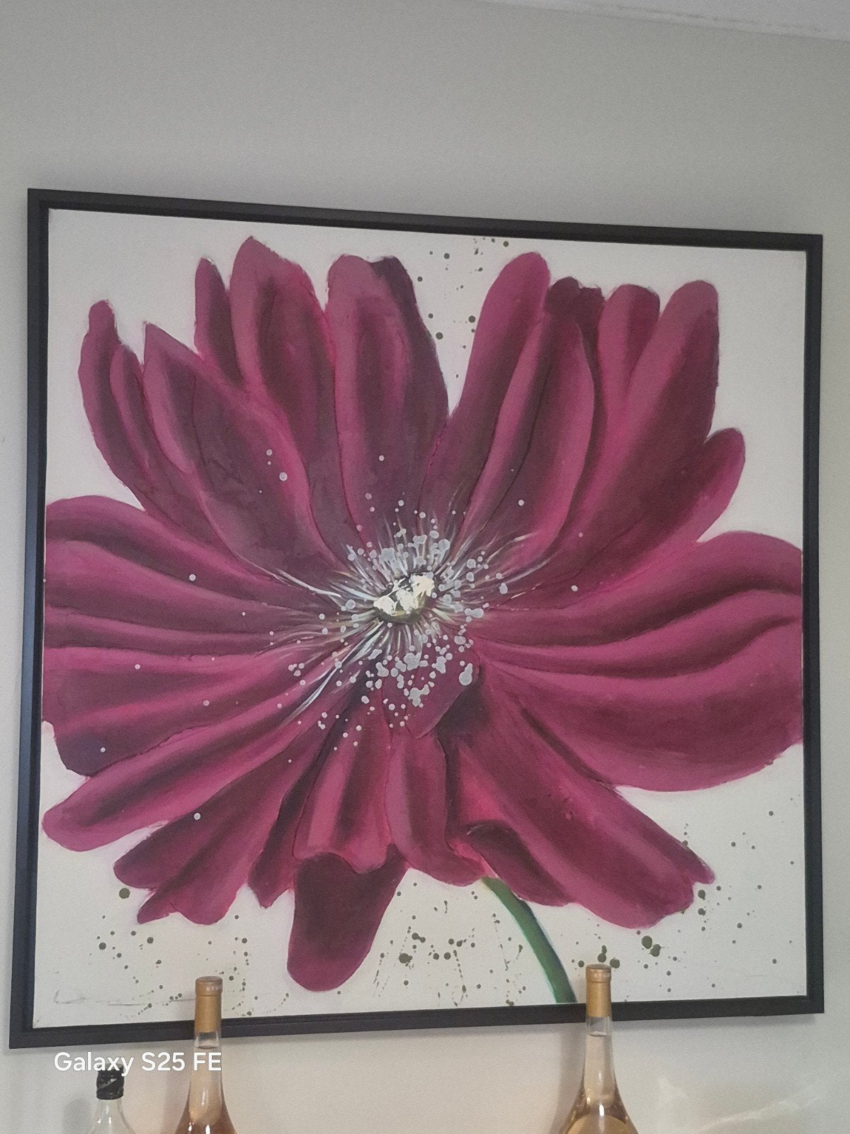 100×100 wandkaart, Ophalen