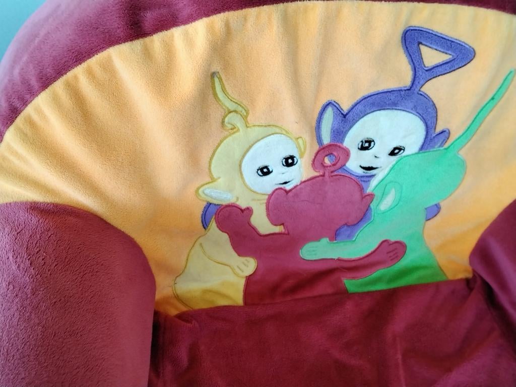 Rood zeteltje teletubbies, Kinderen en Baby's, Ophalen of Verzenden