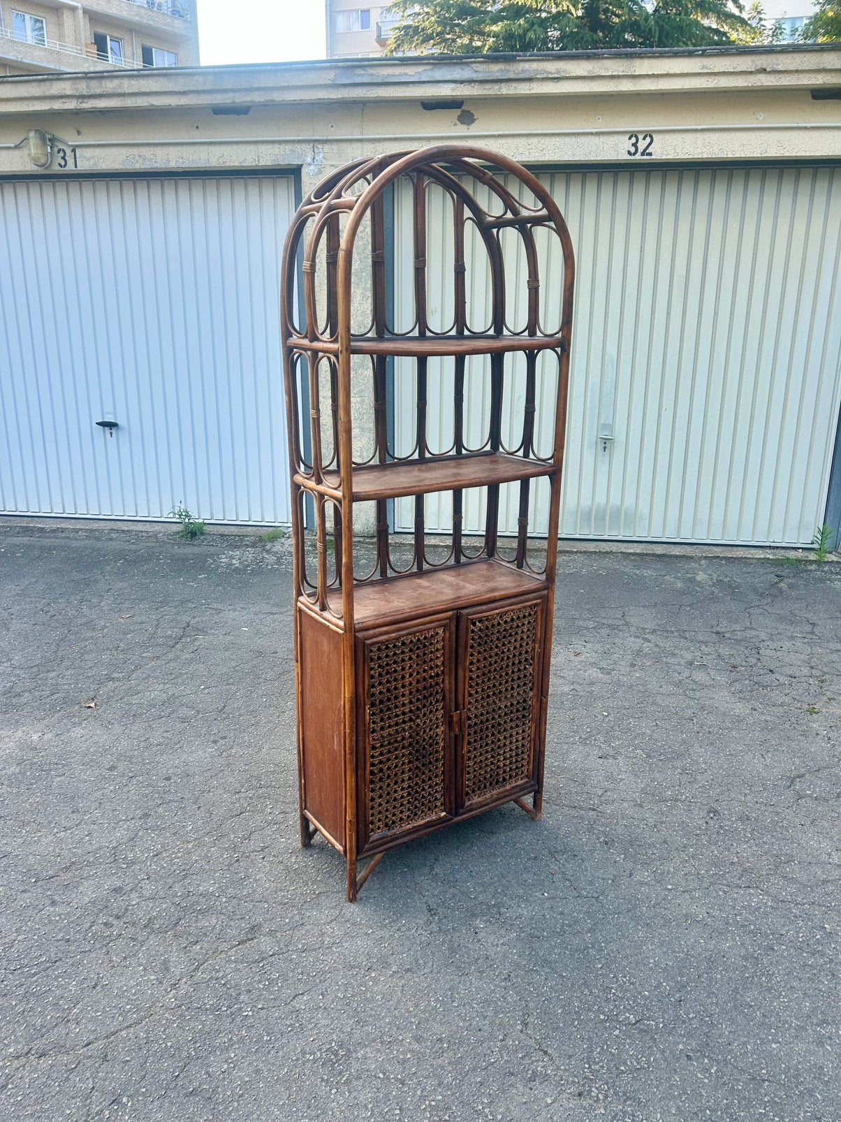 Étagère bibliotheque vintage, Enlèvement, Utilisé