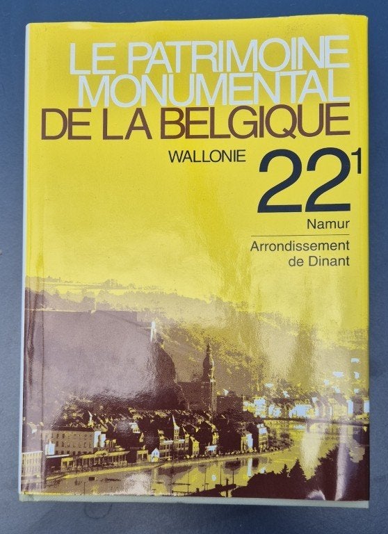 Le patrimoine monumentale de la Belgique Wallonie 22/1, Enlèvement ou Envoi, Comme neuf, Autres sujets/thèmes, Diverse auteurs
