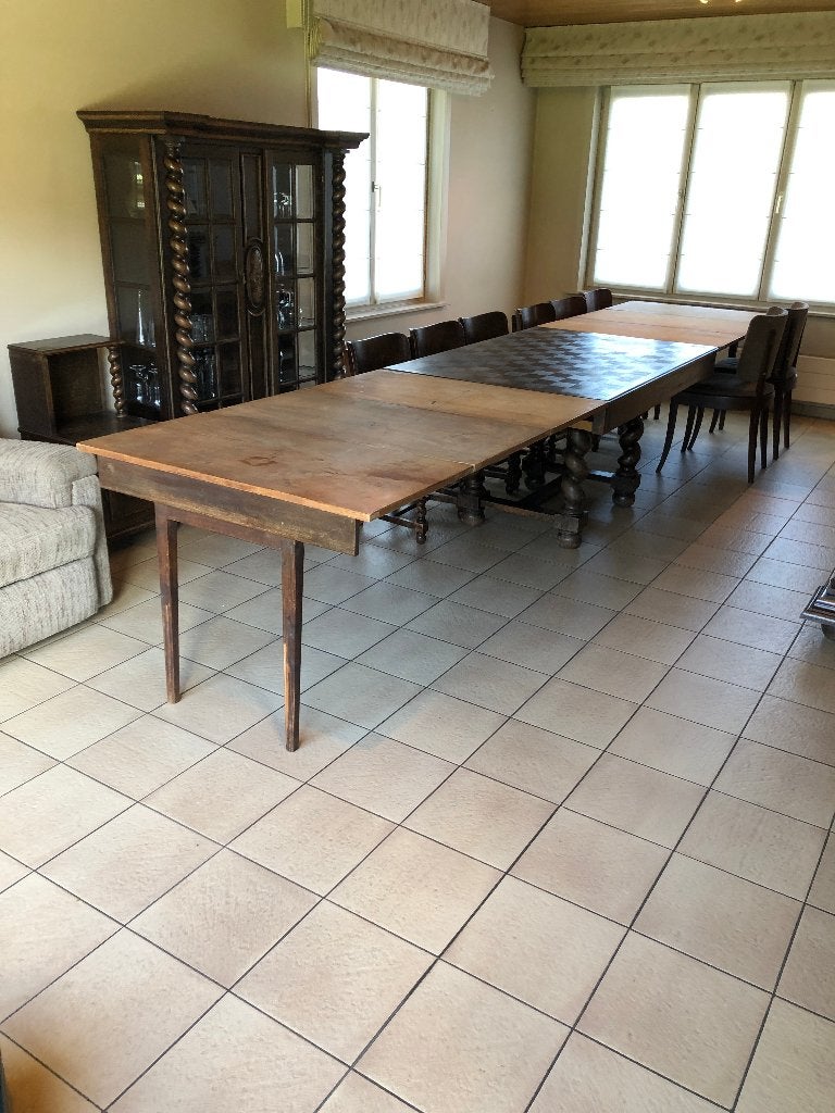 Tafel van 1m50 uitschuifbaar tot 4m50., Klassiek, Enlèvement, Utilisé, 50 à 100 cm
