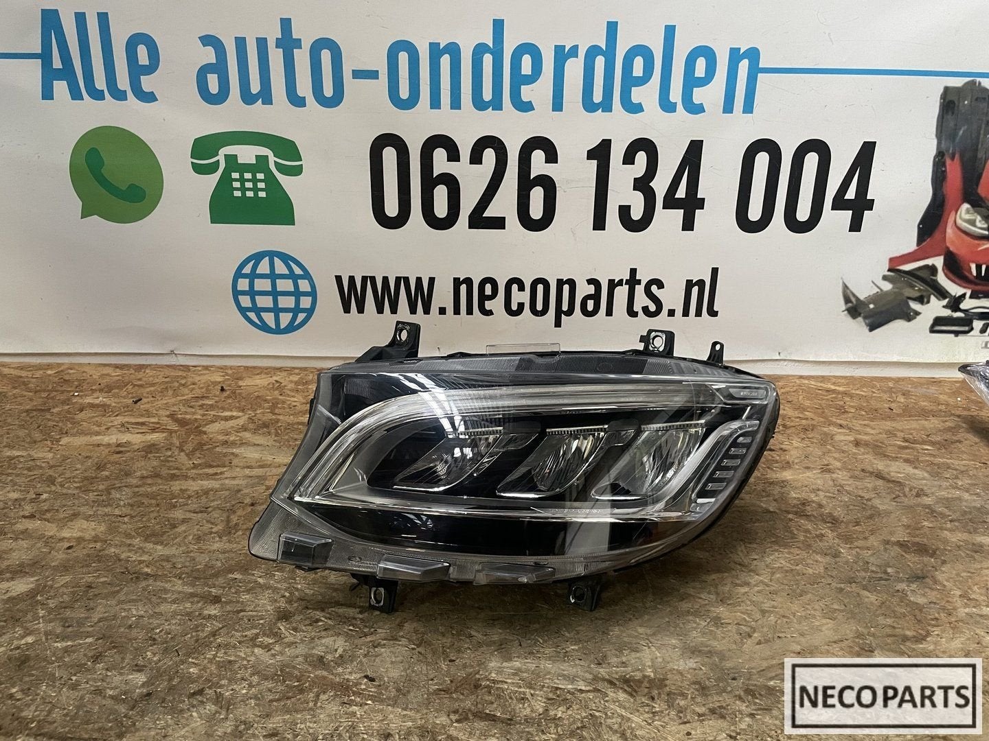 MERCEDES SPRINTER W910 FULL LED KOPLAMP LINKS A9109065000, Utilisé, -, -, Enlèvement ou Envoi