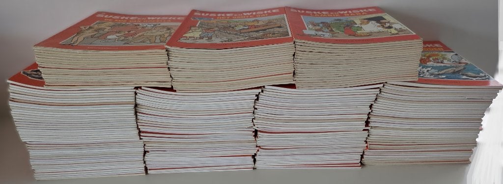 226 strips Suske & Wiske, Boeken, Ophalen