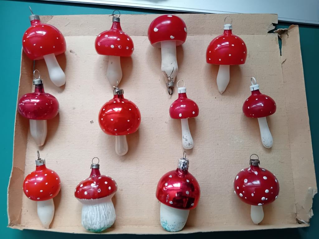Boules de Noël anciennes, Divers, Noël, Enlèvement ou Envoi