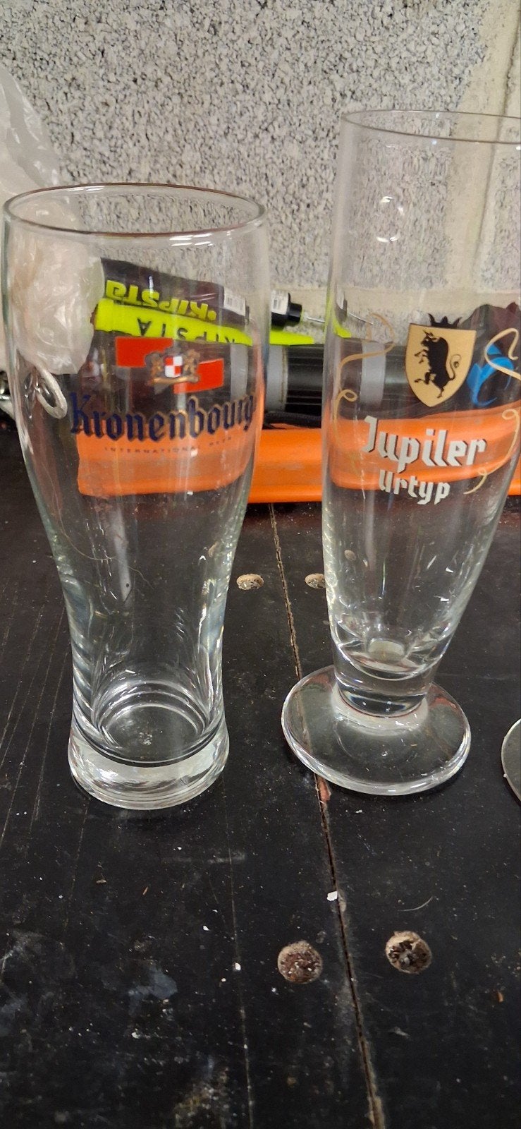 lot de verres a bière anciens, Enlèvement