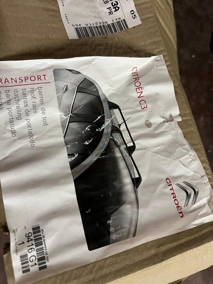Dakbeugel voor Citroen C3 Zenith, Ophalen, Gebruikt