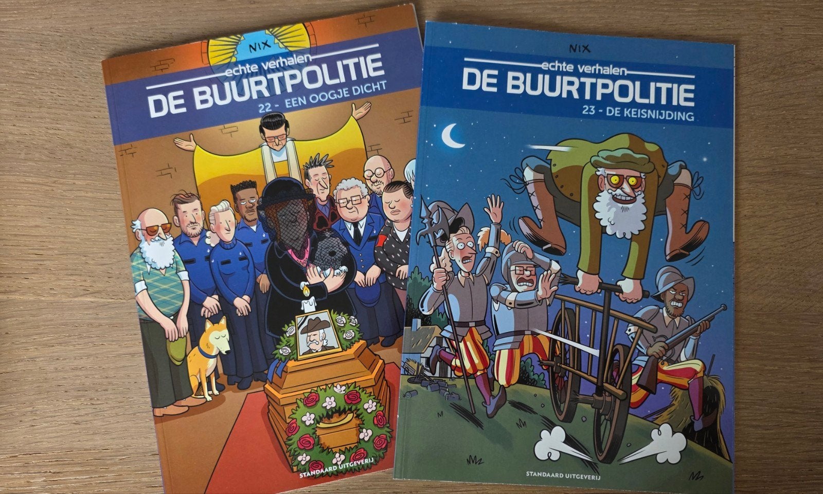 Twee strips de buurtpolitie nrs 22 en 23 NIEUW, Boeken, Meerdere stripboeken, Ophalen of Verzenden, Nieuw, Nix