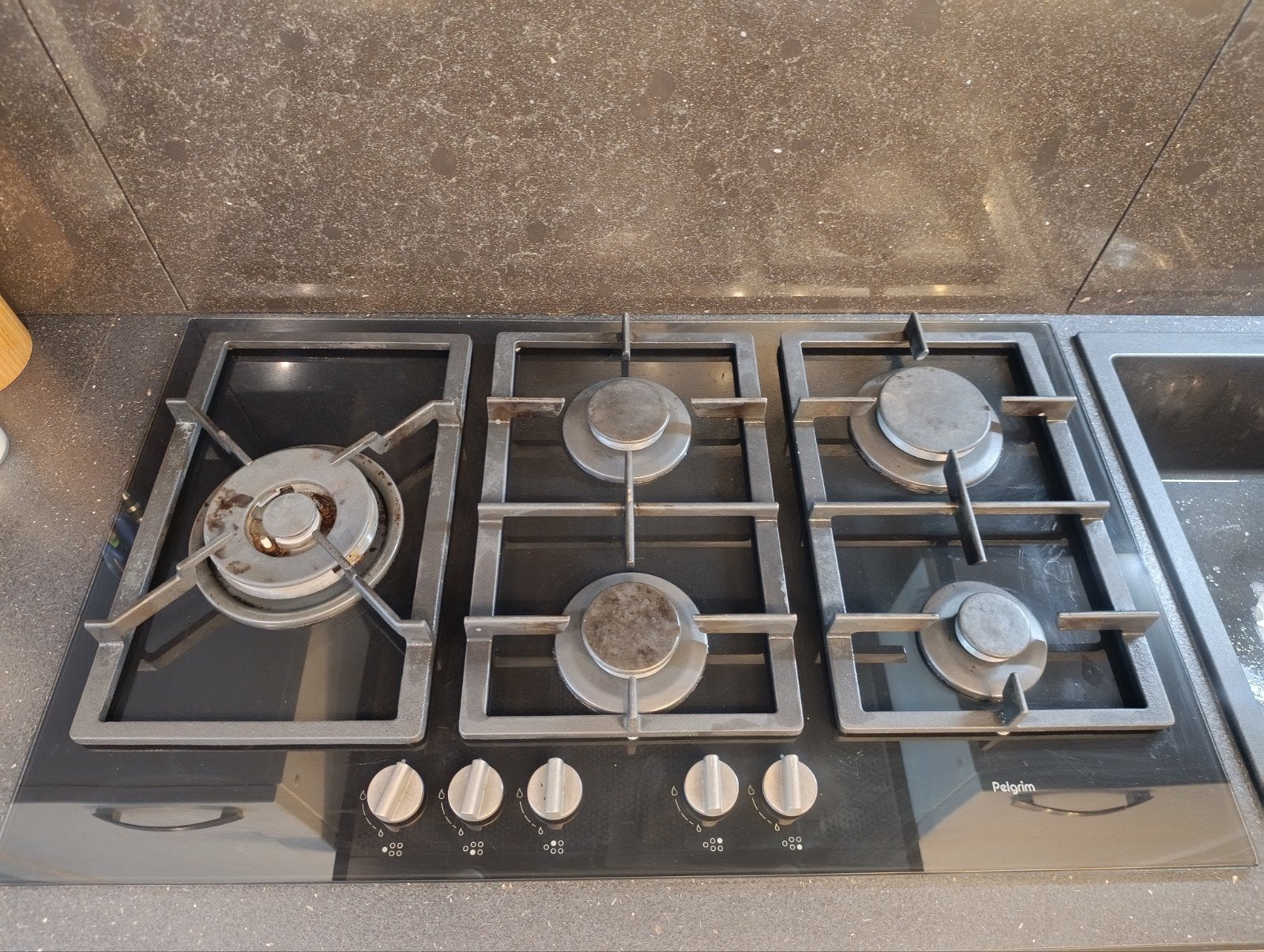 gaskookplaat, Elektronische apparatuur, Ophalen, Gebruikt, Inbouw, Gas