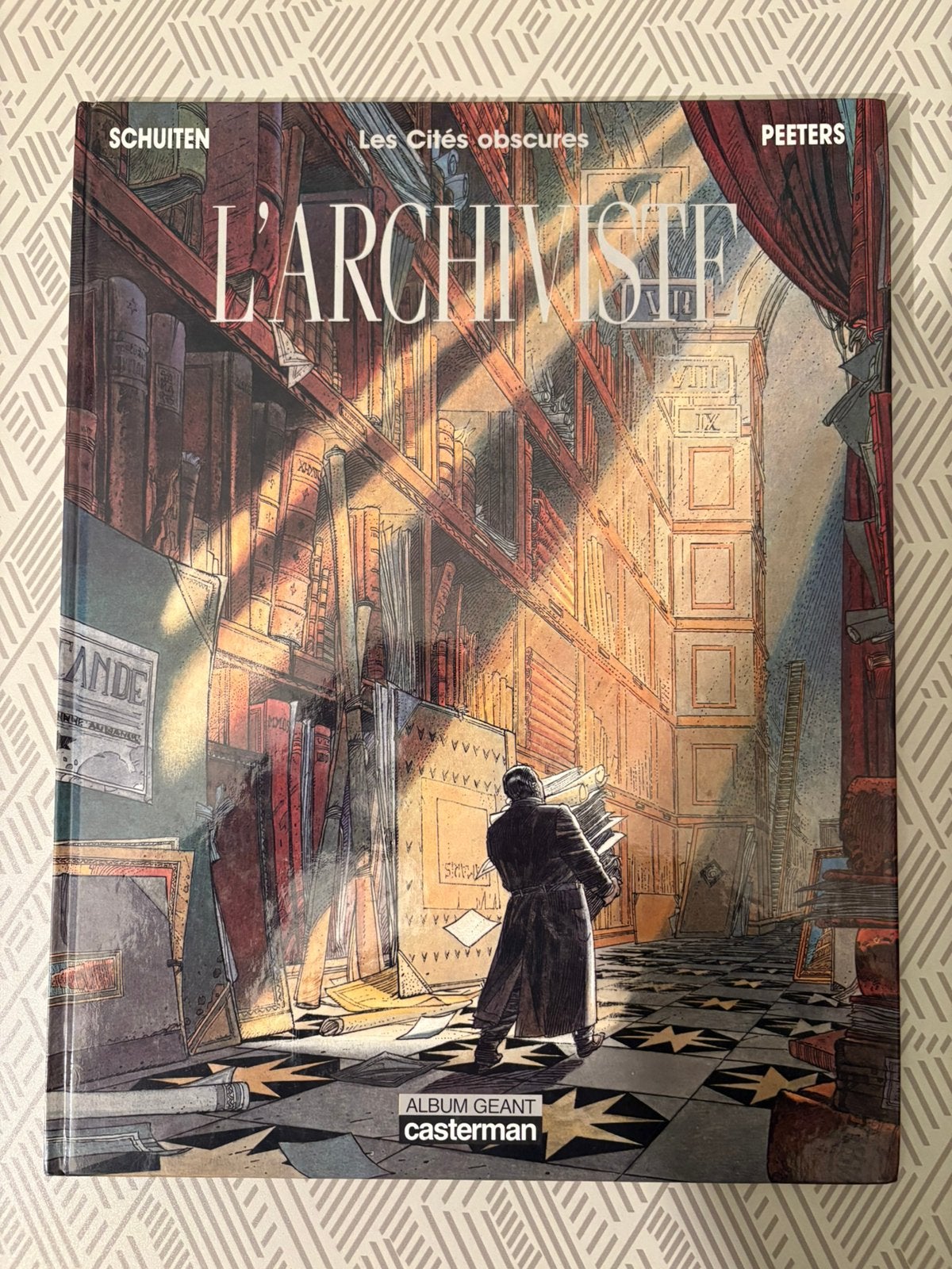 L’archiviste (grand format - Schuiten & Peeters), Livres, BD, Enlèvement ou Envoi, Utilisé