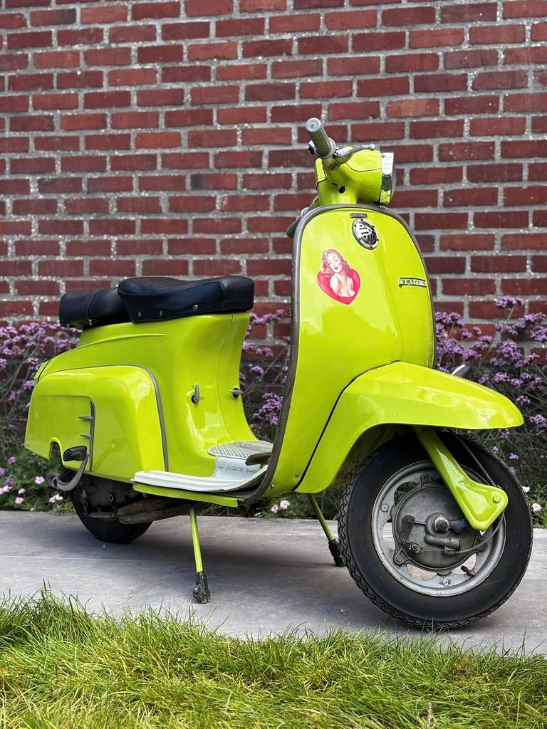 Lambretta J50 deluxe te koop, Ophalen, Tweetakt, Gebruikt, Klasse B (45 km/u)