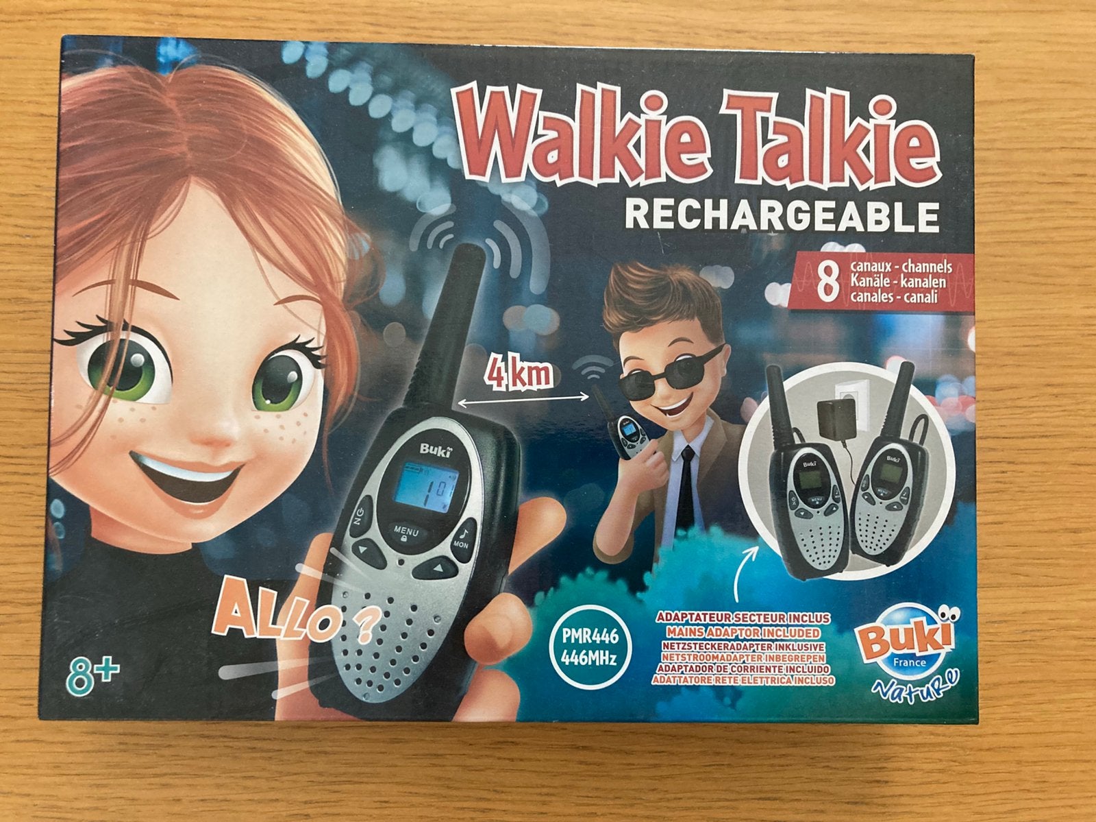 Buki Walkie Talkie set, Hobby en Vrije tijd, Gezelschapsspellen | Overige, Ophalen, Zo goed als nieuw