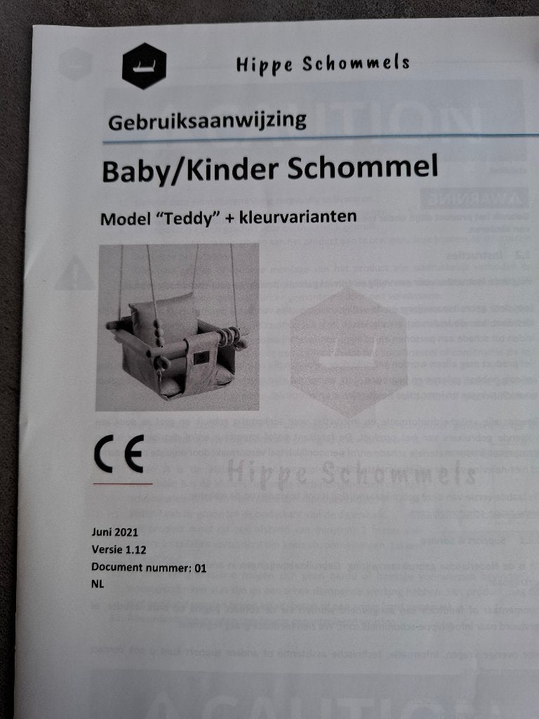 Baby/Kinder schommel (Hippe Schommels), Kinderen en Baby's, Ophalen, Gebruikt, Jongen of Meisje