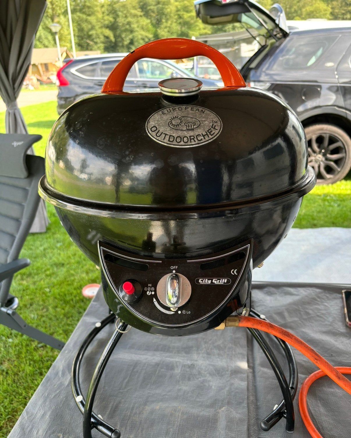 Outdoorchef barbeque, Ophalen, Zo goed als nieuw
