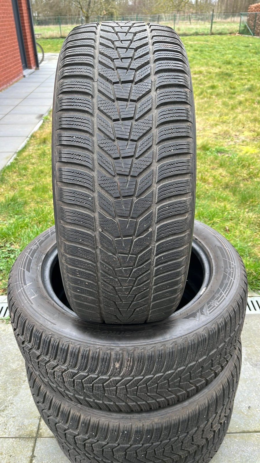 Winterbanden, Ophalen, 18 inch, Gebruikt, Winterbanden