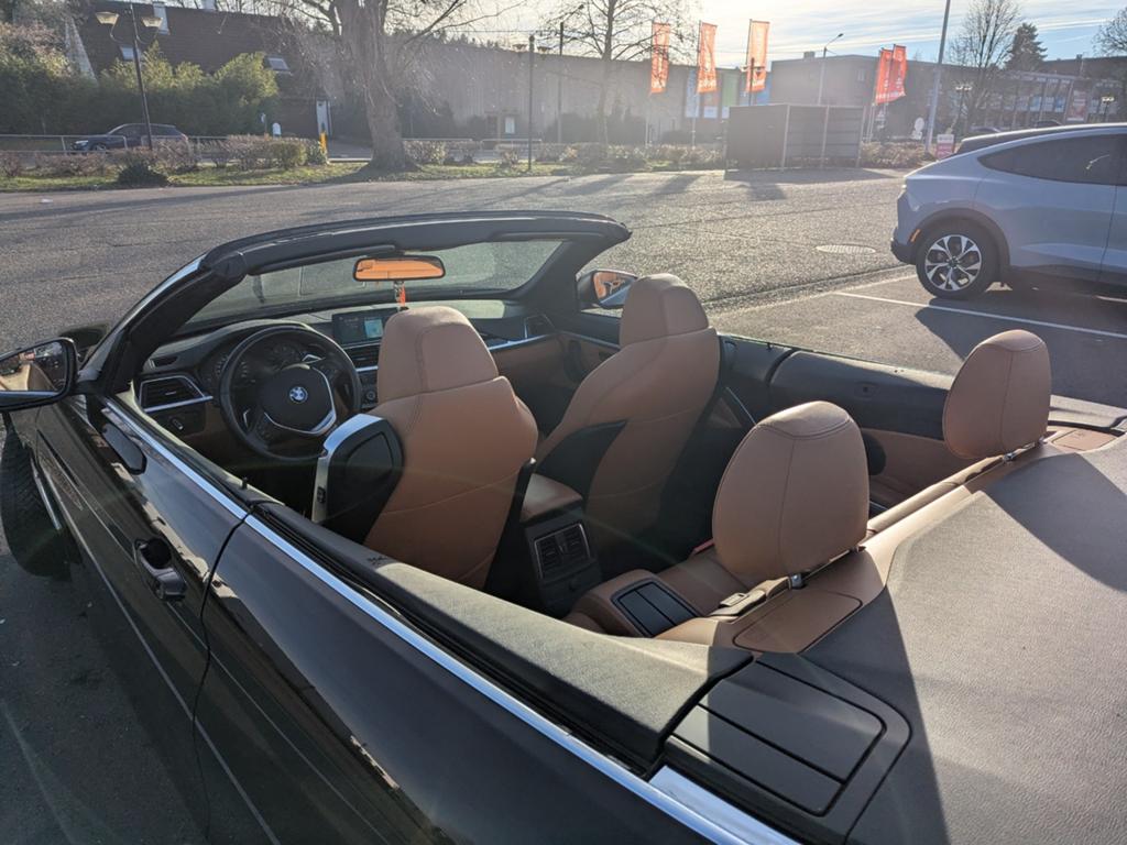 BMW Série 4 420d cabriolet 2018 Luxury Line, Autos, Cuir, Achat, Cabriolet, Entretenue par le concessionnaire