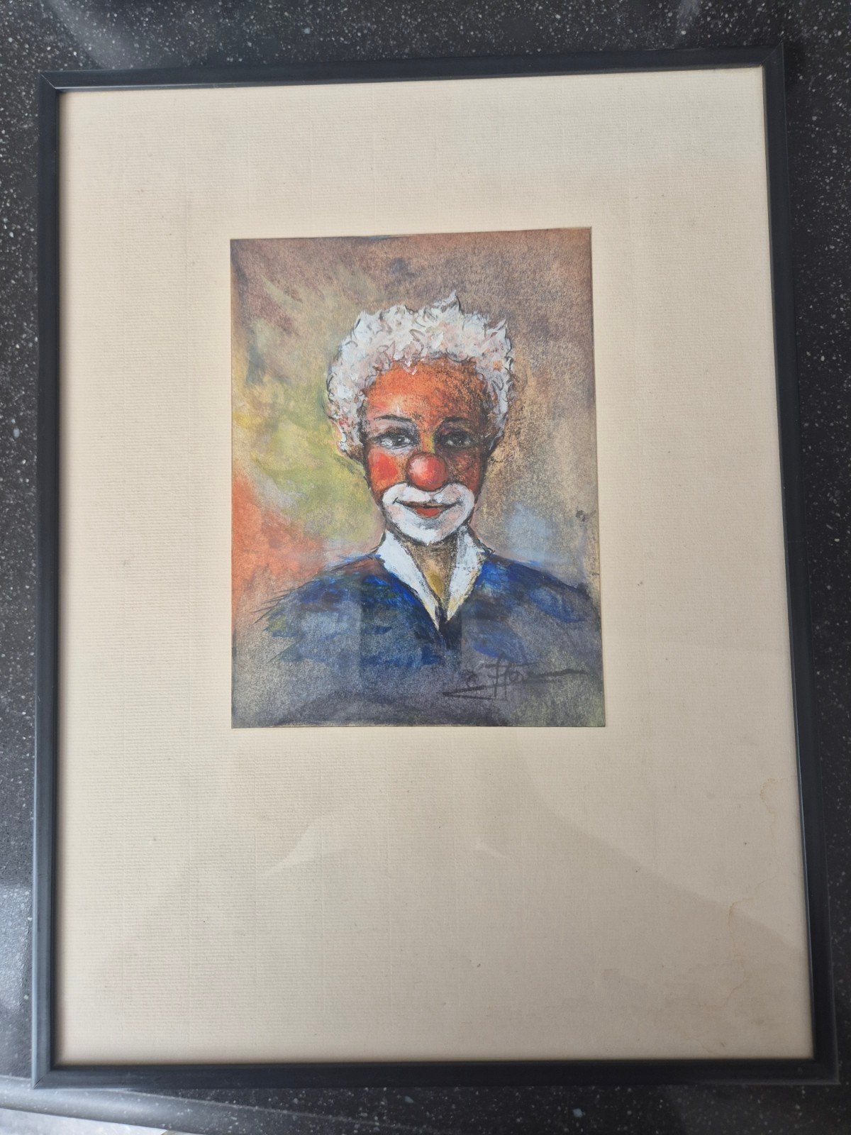 Peinture de clown à vendre, Enlèvement