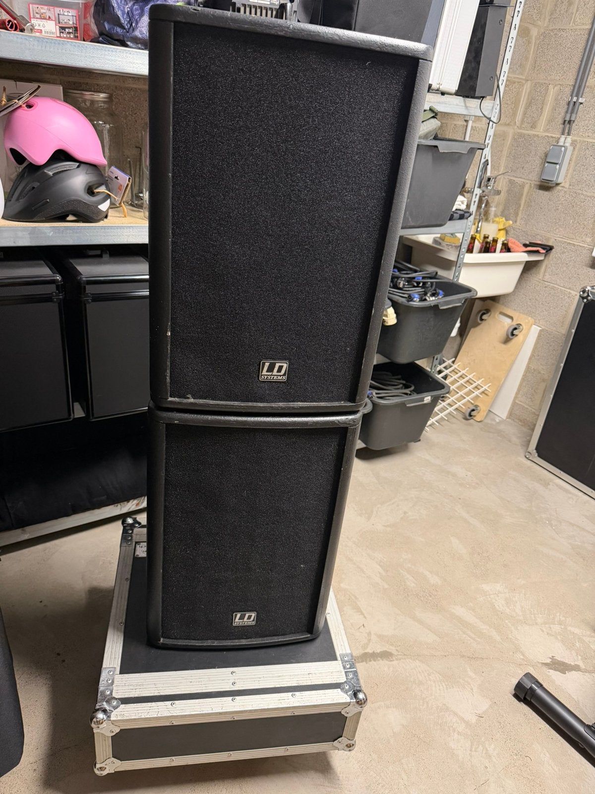 2x LD systems Stinger 12 + ampli Crown XLS 402, Musique & Instruments, Enlèvement, Utilisé, Sono
