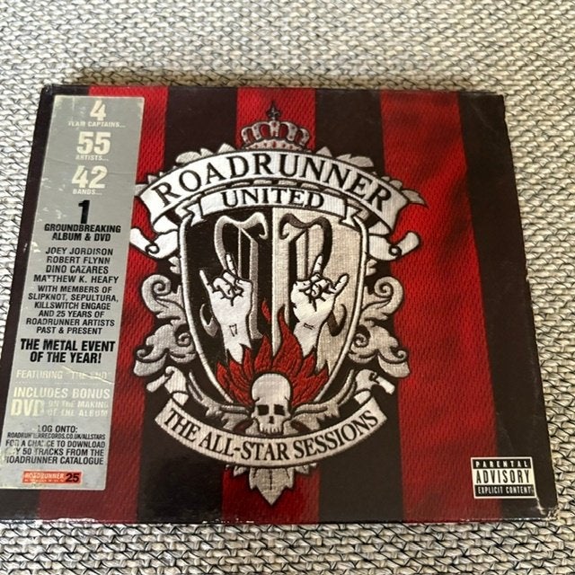 CD +DVD Roadrunner United The All-star sessions (Heavy Metal, CD & DVD, Enlèvement ou Envoi, Heavy metal