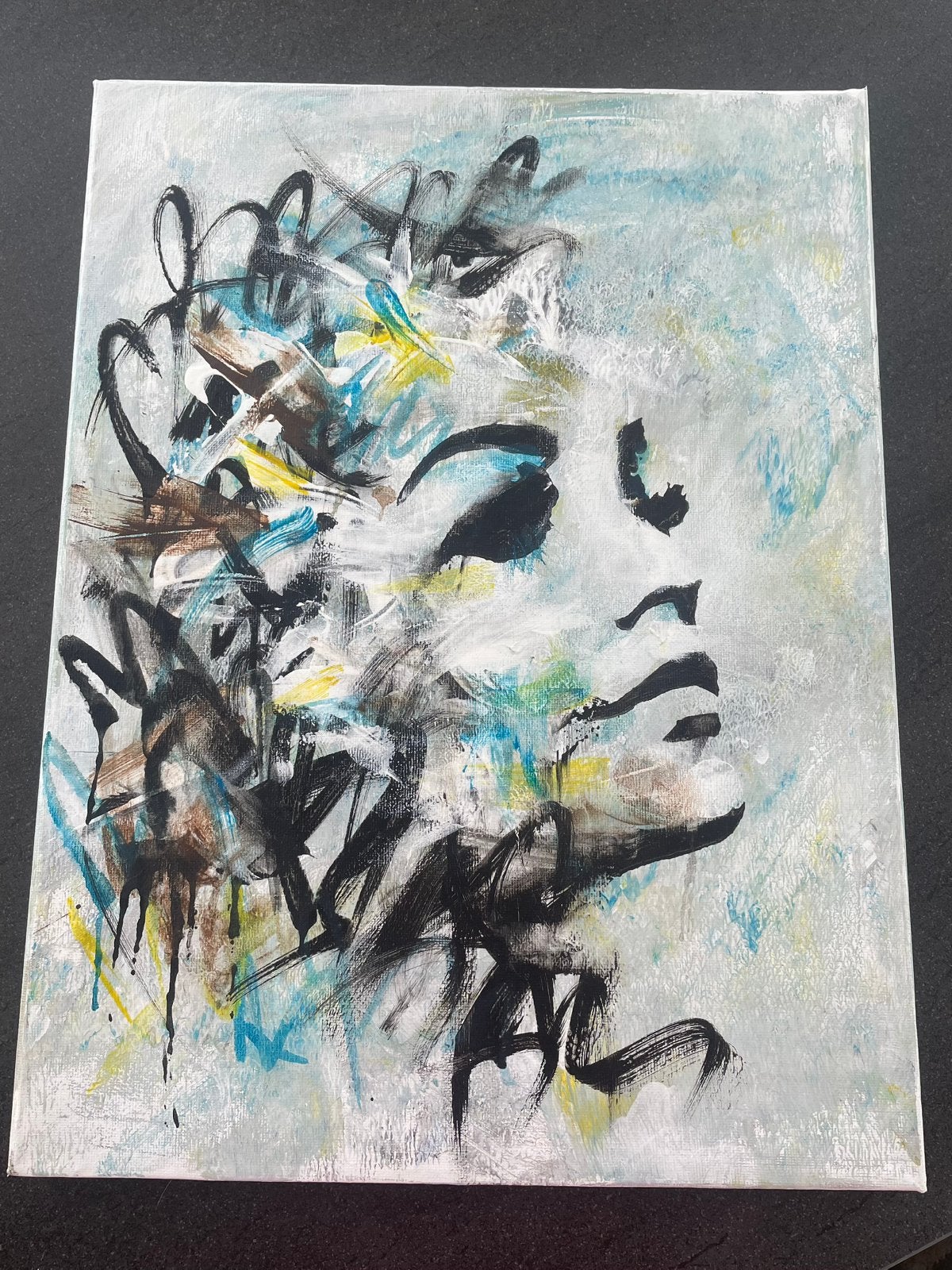 Origineel schilderij Nohopia, Ophalen