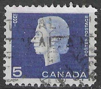 Canada 1962-1963 - Yvert 332 - Koningin Elisabeth II (ST), Verzenden, Gestempeld
