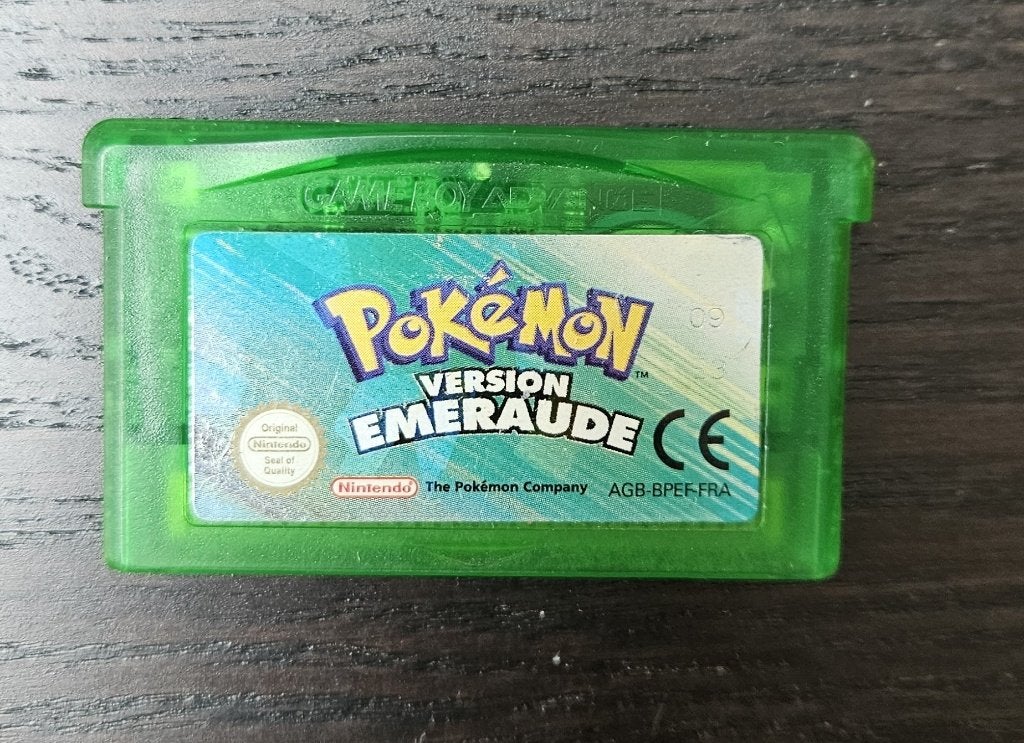 Jeux pokemon emeraude GBA, Enlèvement, Comme neuf