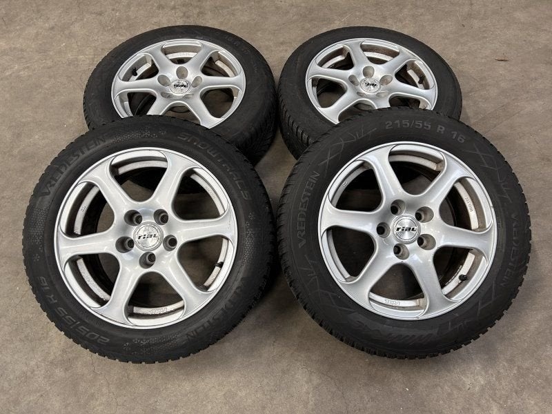 16 inch Rial velgen + winterbanden Ford Focus / Mondeo / C m, Autos : Pièces & Accessoires, Pneus et Jantes, 16 pouces, -, Utilisé