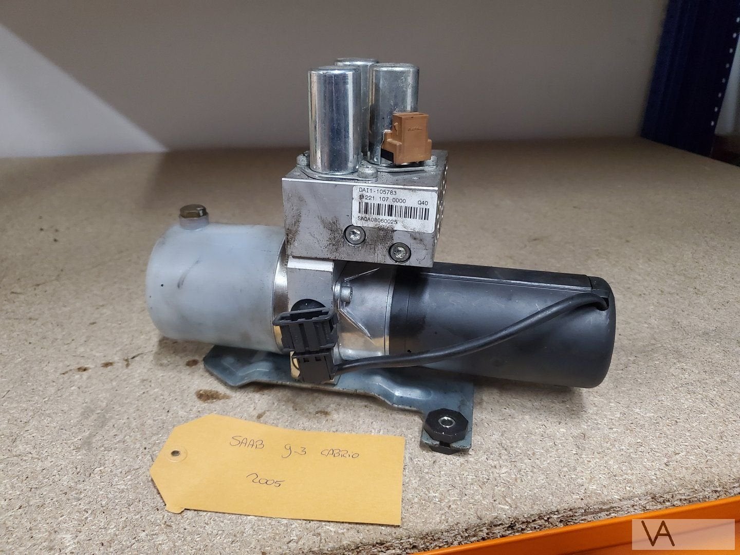 Saab 9-3 93 cabrio 2002-2009 dakpomp hydraulisch dai1-105783, Gebruikt, -, -, Ophalen of Verzenden
