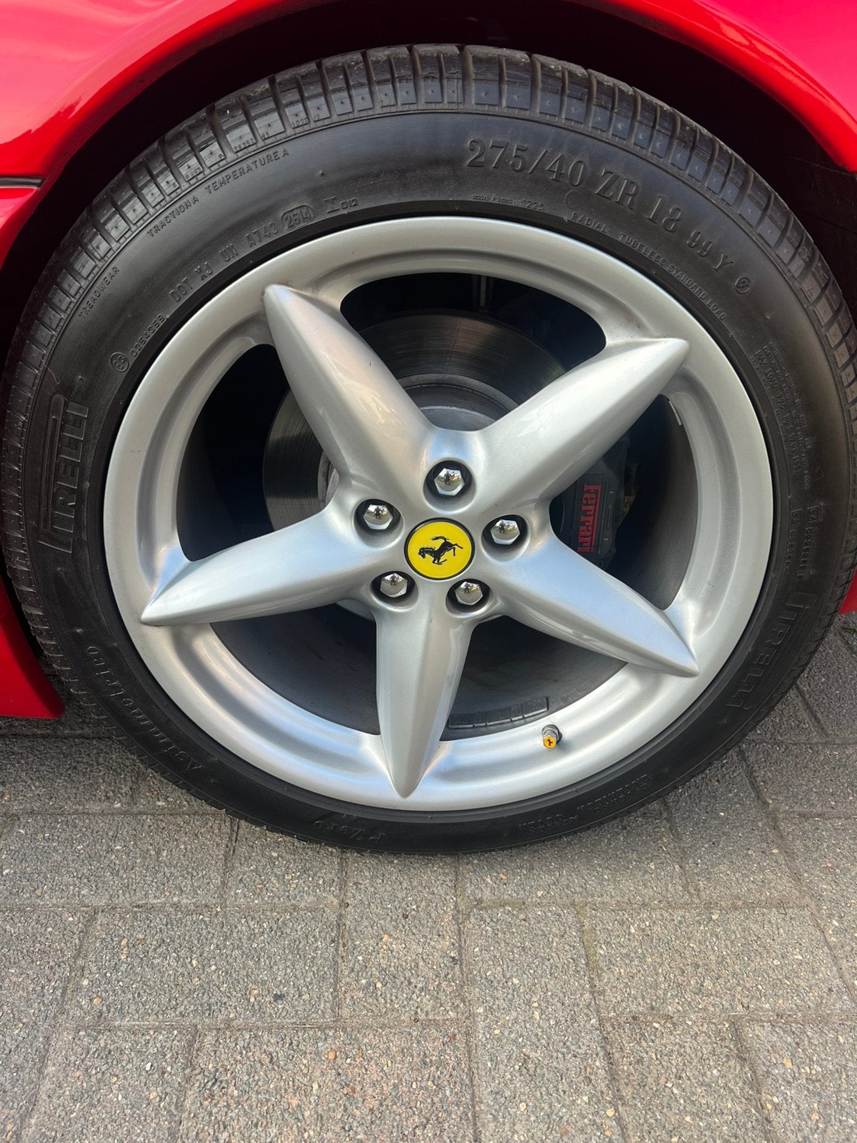 Ferrari 360 velgen met banden, Auto-onderdelen, Ophalen, Band(en)
