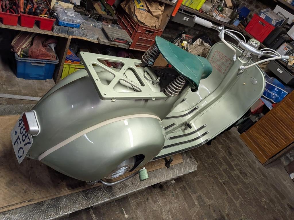 Vespa Acma 1951, Ophalen